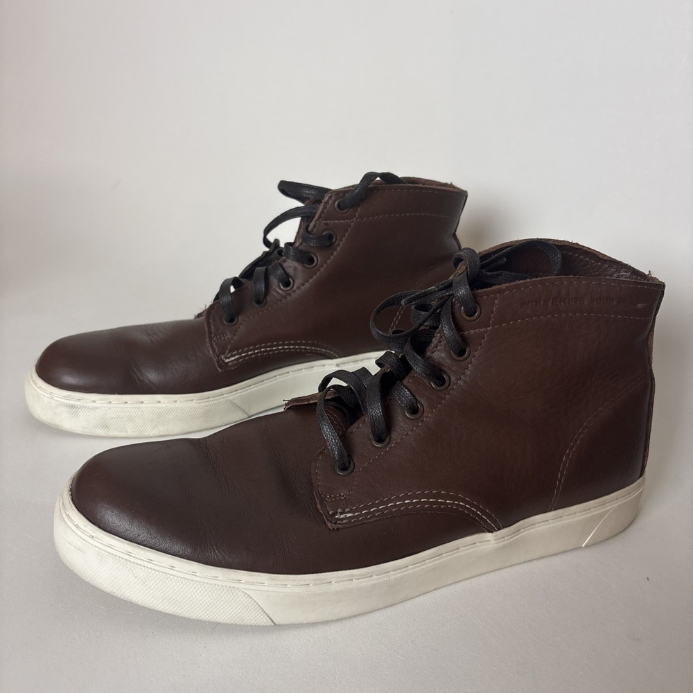 Wolverine 1000 Mile sneaker Brown W40547 leather Vibram size 11.5 D